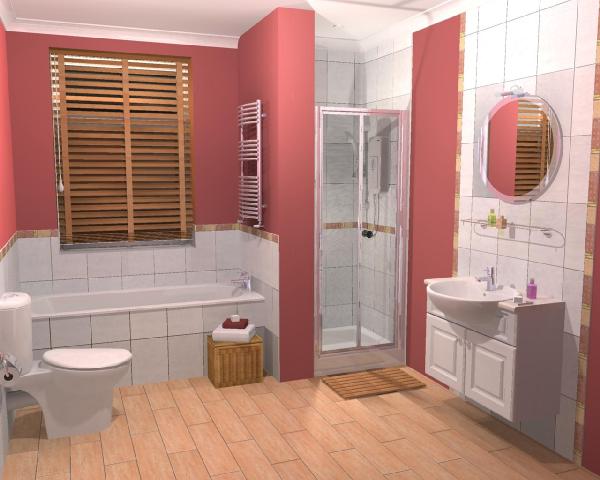 Дизайн ванной комнаты для скромного семьянина