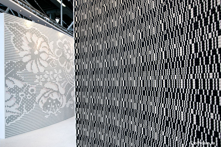 Новая мозаика от фабрики mosaico plus на выставке Cersaie 2012