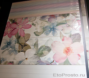 Цветочное панно от Saloni Новинка 2011