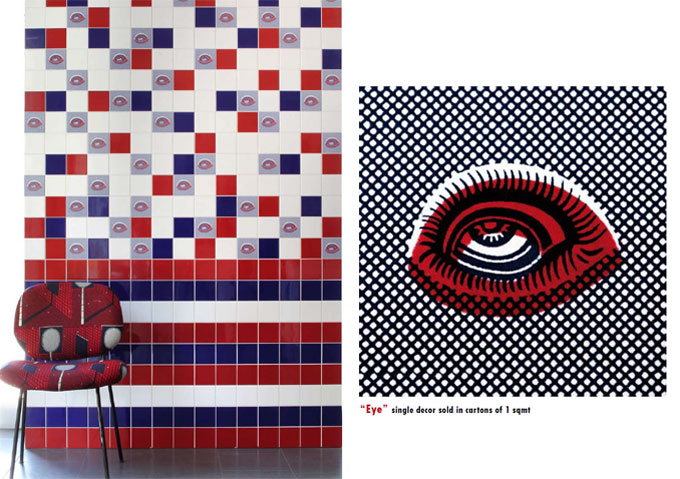 Eye. Tiles Design. Новинка керамической плитки. Авторская плитка