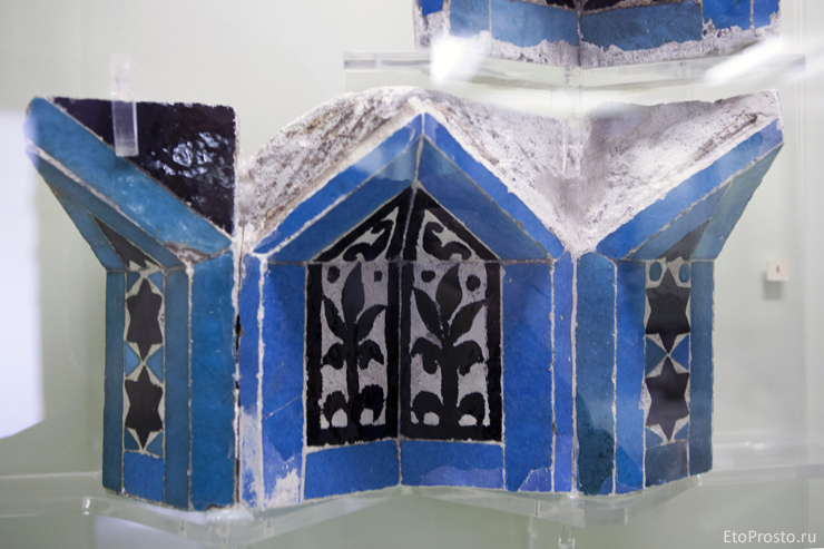 древняя турецкая мозаичная плитка