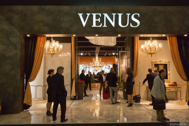 Стенд Venus на выставке Cevisama 2016