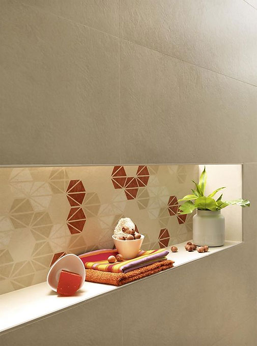 Итальянская плитка Oficina7 интерьер ванной комнаты