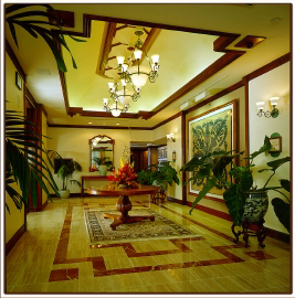 Дизайн холла в гостинице