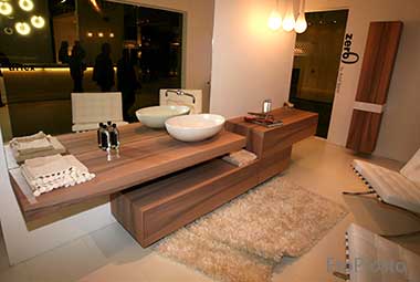 деревяная мебель для ванной Arlex