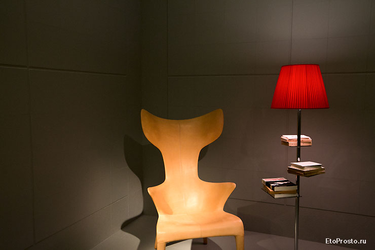 Lamp at the Sant Agostino booth