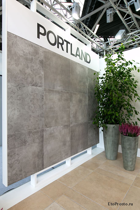 Керамогранит Portland на выставке Cersaie 2012